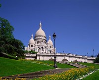 Framed Sacre Coeur, Montmartre, Paris, France