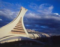 Framed Olympic Stadium in Canada