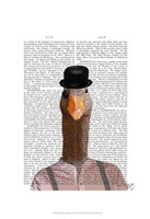 Framed Clockwork Orange Goose