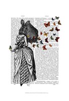 Framed Rabbit and Butterfly Parasol