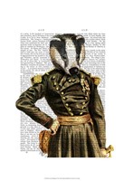 Framed General Badger