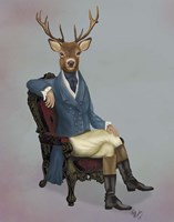 Framed Distinguished Deer Full