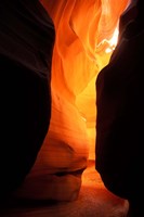 Framed Antelope Canyon Silhouettes