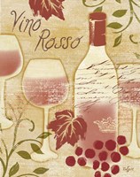 Framed Vino Rosso