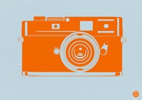 Framed Orange Camera