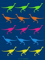 Framed Dinosaur Family 3