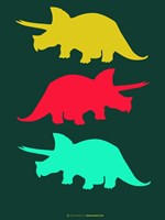 Framed Dinosaur Family 7