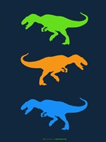 Framed Dinosaur Family 22