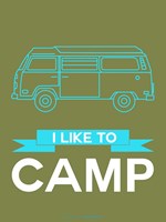 Framed I Like to Camp 3