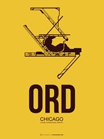 Framed ORD Chicago 1