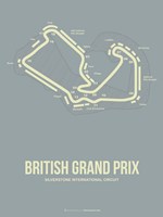 Framed British Grand Prix 1