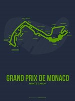 Framed Monaco Grand Prix 2