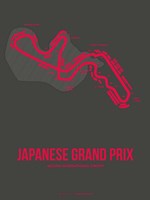 Framed Japanese Grand Prix 3