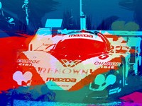 Framed Mazda Le Mans