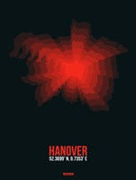 Framed Hanover Radiant Map 4