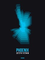 Framed Phoenix Radiant Map 3