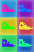 Framed Shoe Pop Art 2