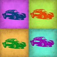 Framed Porsche Pop Art 1