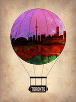 Framed Toronto Air Balloon