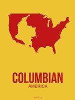 Framed Columbian America 3