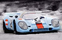 Framed Porsche 917 Gulf