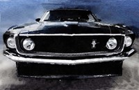 Framed 1968 Ford Mustang Shelby Front