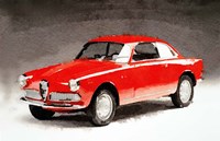 Framed 1958 Alfa Romeo Giulietta Sprint