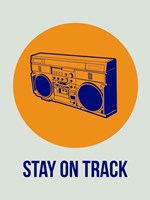 Framed Stay On Track BoomBox 1