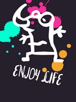 Framed Enjoy Life 2