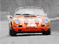 Framed Porsche 911 Race Track