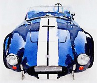Framed 1962 AC Cobra Shelby