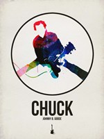 Framed Chuck Watercolor