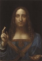 Framed Salvator Mundi