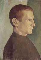 Framed Portrait of the Dutch Painter Jan Verkade, 1893
