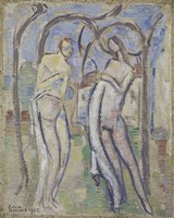 Framed Adam and Eve, 1888