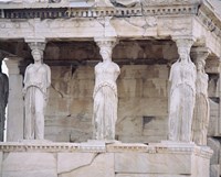 Framed Temple of Athena Nike Erectheum Acropolis, Athens, Greece