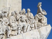 Framed Monument To The Discoveries, Belem, Lisbon, Portugal