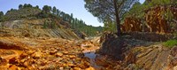 Framed Rio Tinto Mines, Huelva Province, Andalusia, Spain
