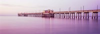 Framed Gulf State Park Pier, Gulf Shores, Baldwin County, Alabama