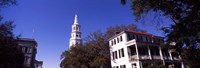 Framed St. Michael's Episcopal Church, Charleston, South Carolina