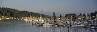 Framed Gig Harbor, Pierce County, Washington State