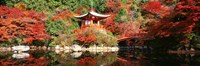 Framed Daigo Temple, Kyoto, Japan