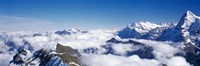 Framed Swiss Alps, Switzerland (close-up)