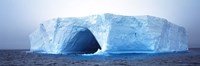 Framed Tabular Iceberg Antarctica