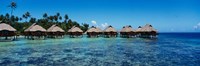 Framed Beach Huts, Bora Bora, French Polynesia