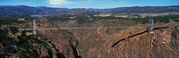 Framed Royal Gorge Bridge, Arkansas River, CO