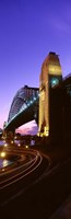 Framed Australia, Sydney, Harbor Bridge (vertical)