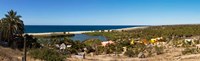 Framed Lagoon at Playa La Poza, Todos Santos, Baja California Sur, Mexico