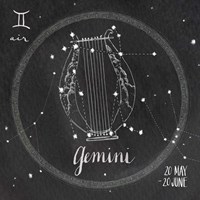 Framed Night Sky Gemini