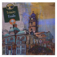 Framed Trinity Trails - Ft. Worth